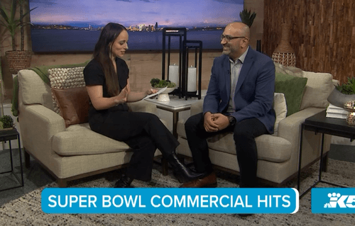 professor discusses Super Bowl ads on broadcast
