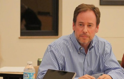 Steve McConnell in a classroom 