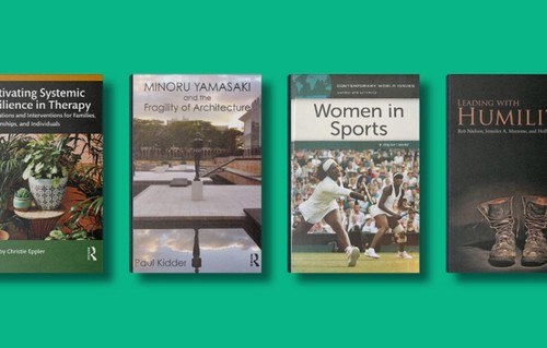Summer edition of faculty authors in graphic