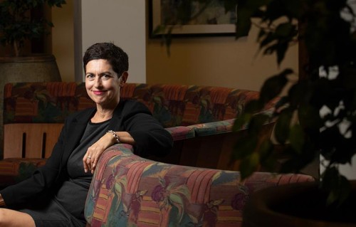 Laura Spitz, the new vice provost for Global Engagement and professor of law.