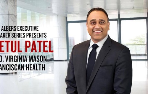 A photo and graphic featuring Ketul Patel