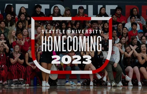A graphic featuring Homecoming
