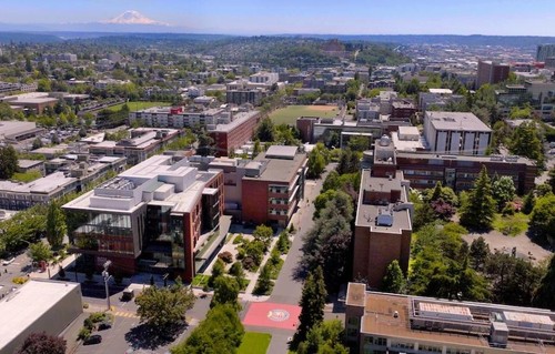 US news grad rankings aerial