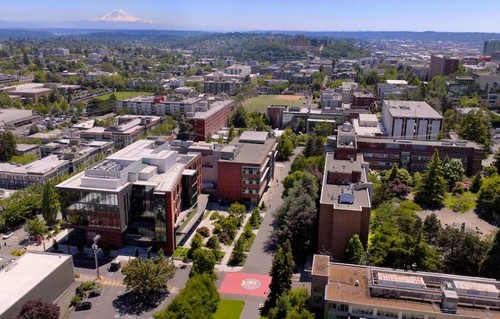 US news grad rankings aerial