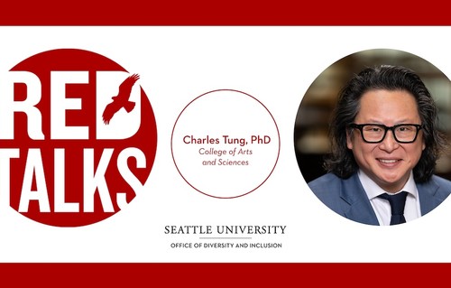 Banner graphic featuring Charles Tung
