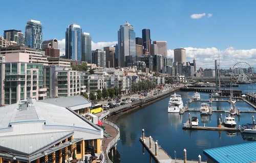 Elliot Bay and Downtown Seattle