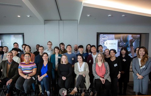 Students and faculty visit F5 Networks