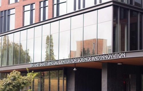 Exterior shot of science builing