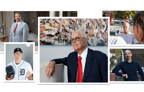 a photo collage of newsmakers of the year