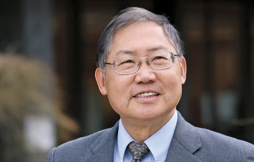 Portrait of international banker Jesse Tam