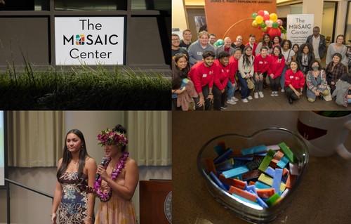 Mosaic photo collage