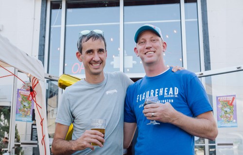 Figurehead Brewing partners Jesse Warner and Bob Monroe