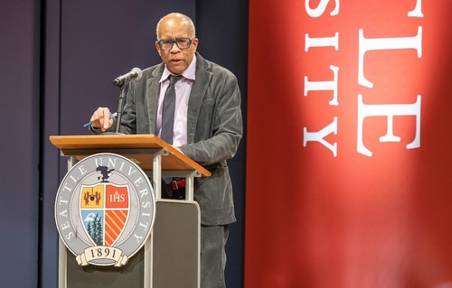 MLK speaker close up