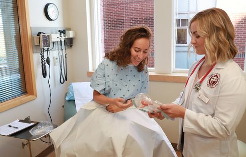 A clinical simulation in College of Nursing