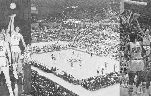 SU basketball game historical photo