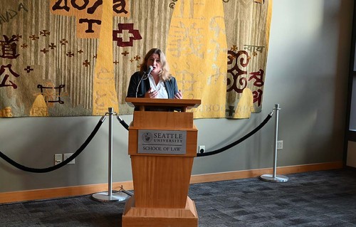 Gaia Bernstein speaks at TILE Alumni Celebration