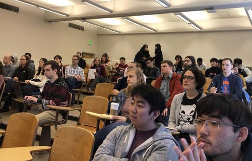 Computer Science Students and Staff at Steve Tockey Seminar