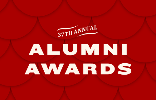 37th alumni awards graphic