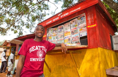 seattle university student in ghana