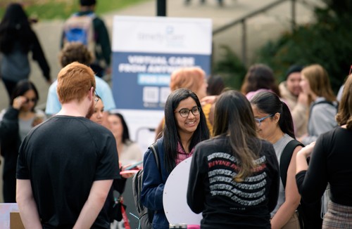 Students Talking