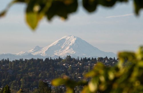 Mt Rainier from South Seattle