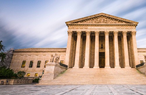 The US Supreme Court Building