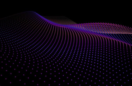 3d dots seawave