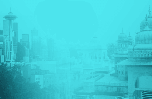 Merging of Seattle and India landscapes